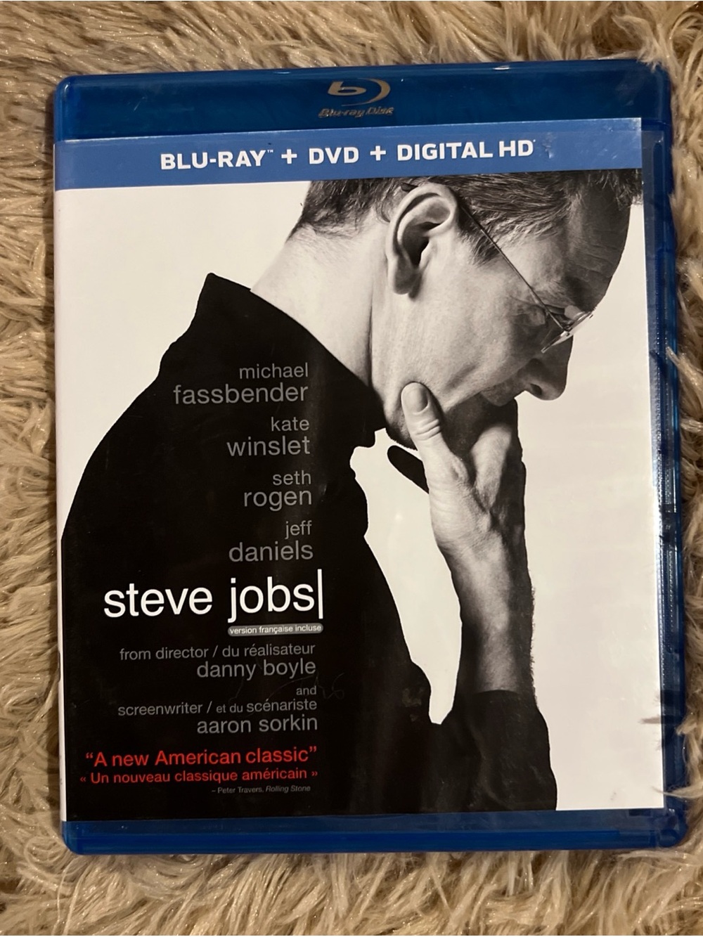 Steve Jobs Blu-ray + DVD / Michael Fassbender